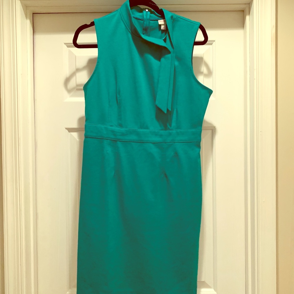 Green knit shift Merona dress